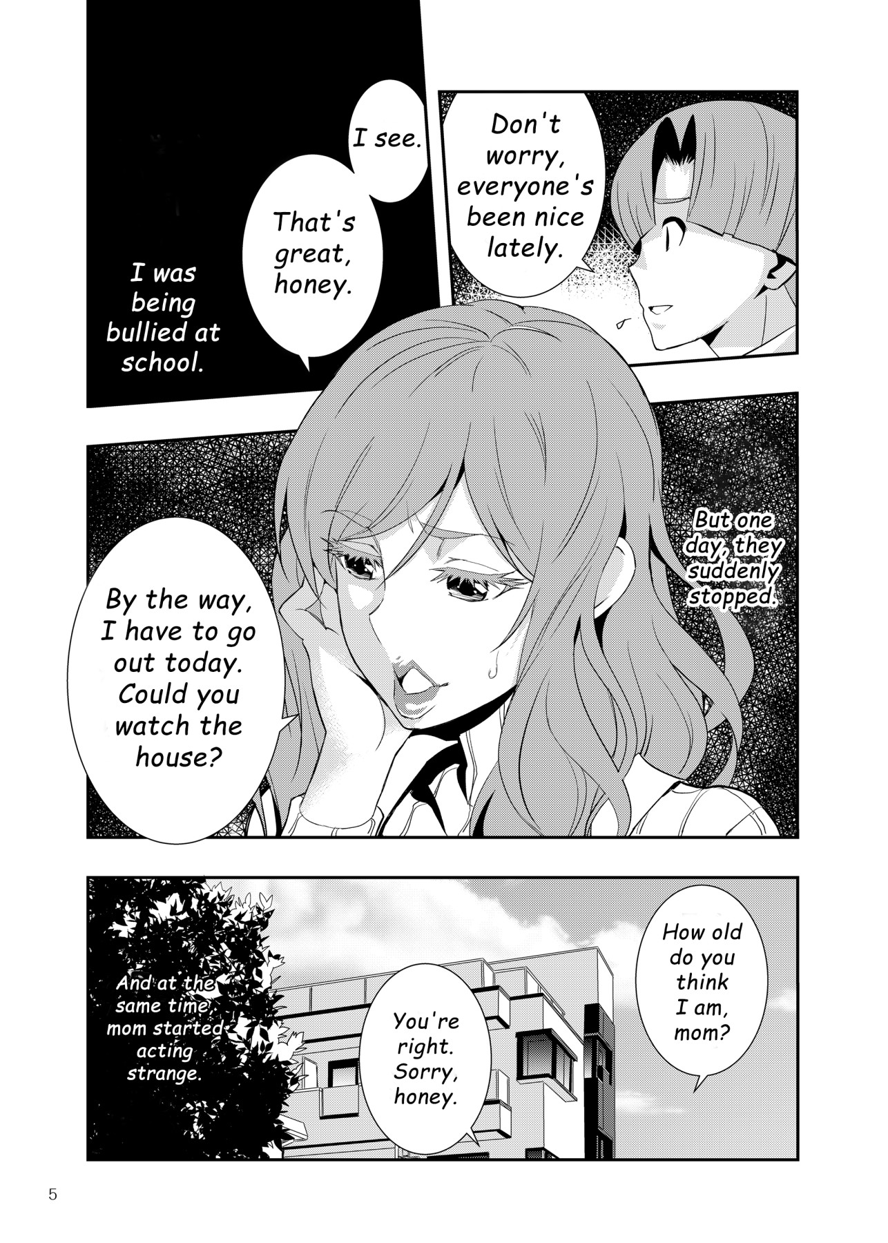 Hentai Manga Comic-My Lewd Mom Is My Bullies' Plaything-Read-4